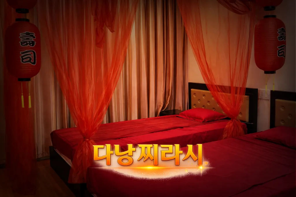 다낭 빨간그네 마사지 내관 구성
